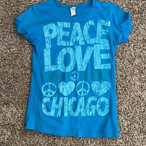 Peace Love Chicago T-shirt